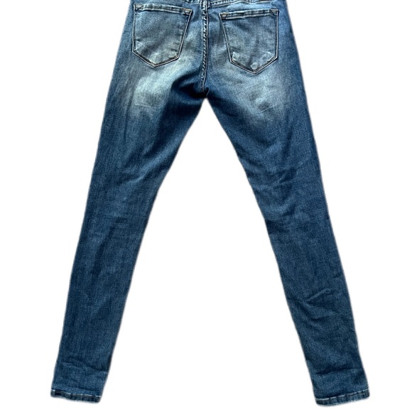 Kancan Estilo Size 3 waist 25 26, stretch skinny distressed midrise jeans. VGUC - Picture 3 of 12